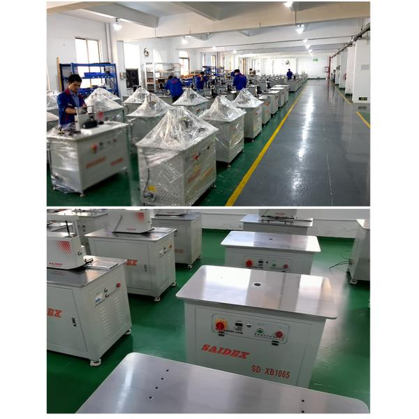 2.5kw 10A Electric Acrylic Trimming Machine Length 1000mm 250kg Small 45 Degree Beveling Rounded Edge Polishing Machine