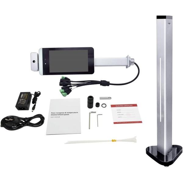 8inch Non Contact IR face recognition body temperature HDMI Display