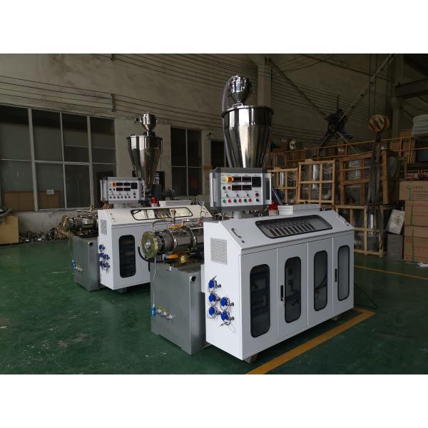 Plastic Pipe Making Machinery Customizable Twin Screw PVC Pipe Extrusion Machine