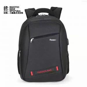  Black Unisex Business Backpack Waterproof , Multiscene Daypack Laptop Backpacks Manufactures
