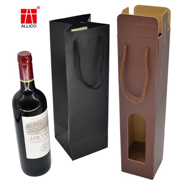 1 Bottle Red Wine Box