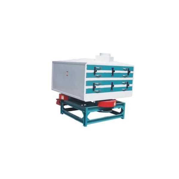 White rice grader machine