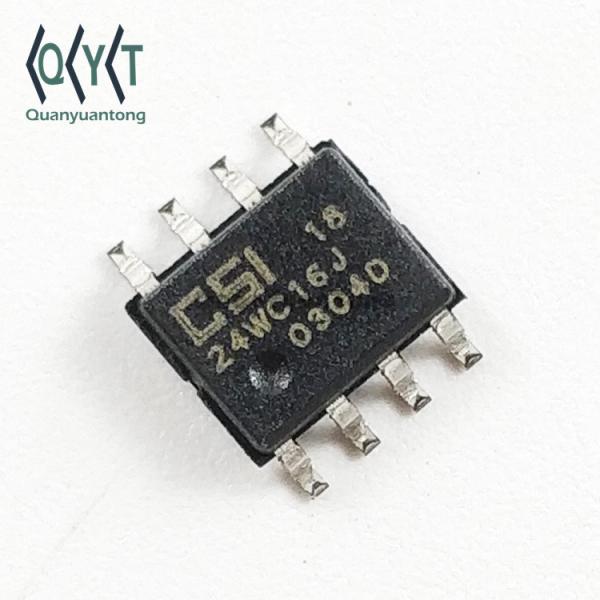 Memory IC CMOS EEPROM IC  CSI24WC16J CSI 24WC16J SOP8