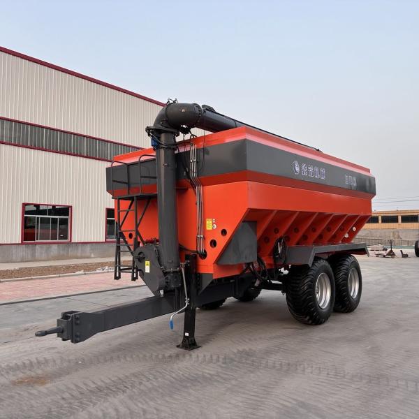 Heavy Duty Grain Cart 360 Degrees Rotated For Farming Transportation