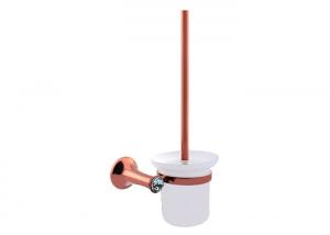  Zinc Alloy and Crystal Bathroom Accessory Toilet Brush & Holder Modern Design Manufactures