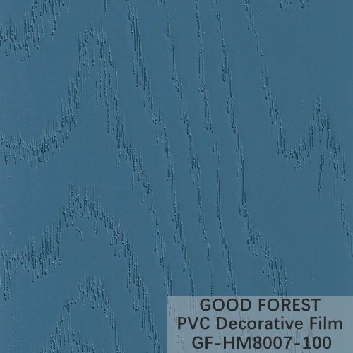 Decorative PVC Blister Film Wooden Grain Pure Color 100 Type