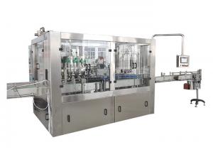  SUS316L Soda Water Filling Machine , Rotary Tray Automatic Beer Bottle Filler Manufactures