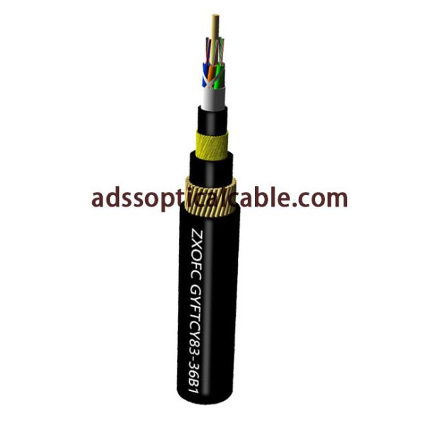 ADSS All Dielectric Self Supporting Aerial Cable GYFTCY83 Anti Rodent Application
