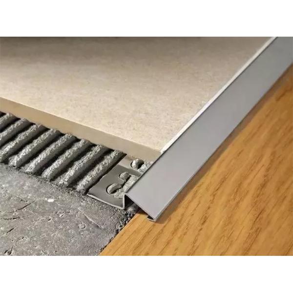 2.5m Metal Tile Edge Trim For Aluminum Alloy Profile Tile Edge Trim Aluminium