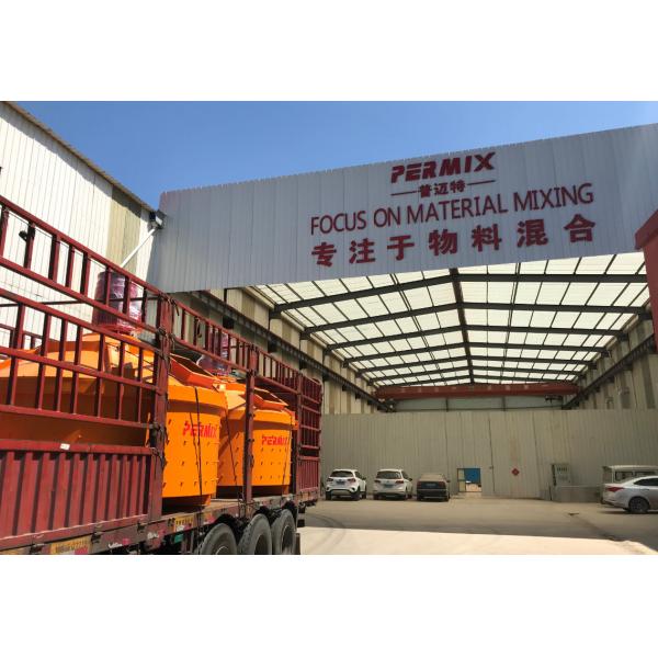Cement Mortar Precast Counter Current Mixer Planetary Site Construction