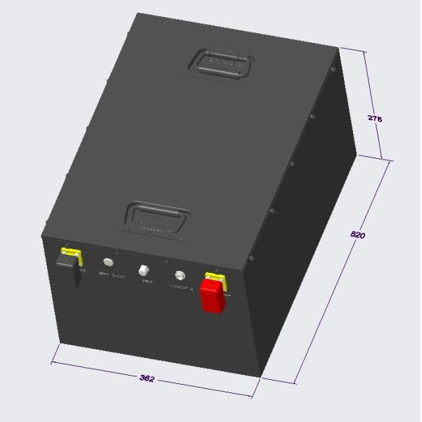 72v 175ah Lifepo4 Golf Cart Battery Bluetooth Monitoring Fast Charging Lifepo4 Battery For Golf Cart