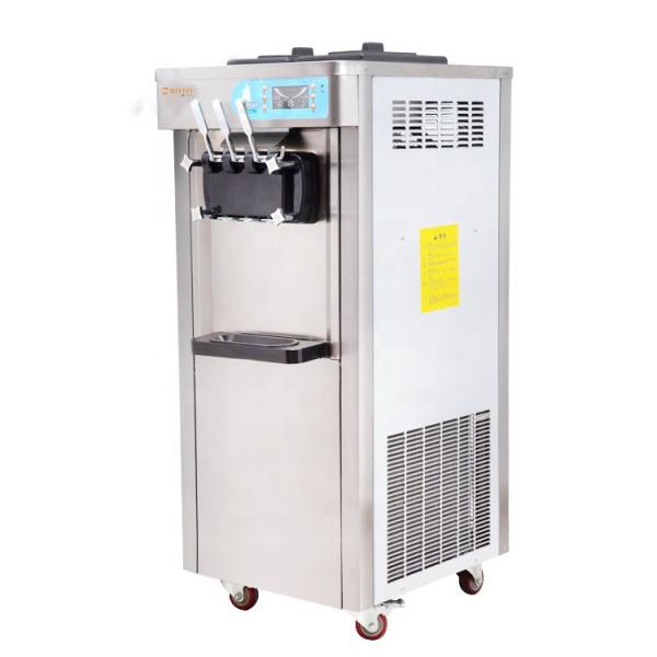 Stainless Steel Ice Cream Maker Machine For Restaurants Snack Bar