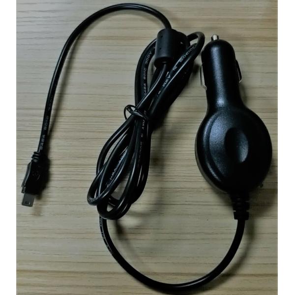 Flexible Cable Universal GPS Car Charger , Mini USB Garmin Nuvi Charger 5V2A CE