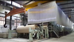  Electric Tissue Paper Manufacturing Machine , Paper 70-300 G/M² Cotton Paper Making Machine Manufactures