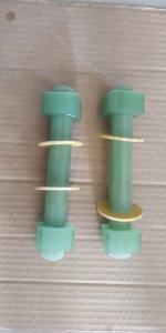  Epoxy FRP Bolts With Nuts For Electrical Insulation And Corrosion Resistance Manufactures