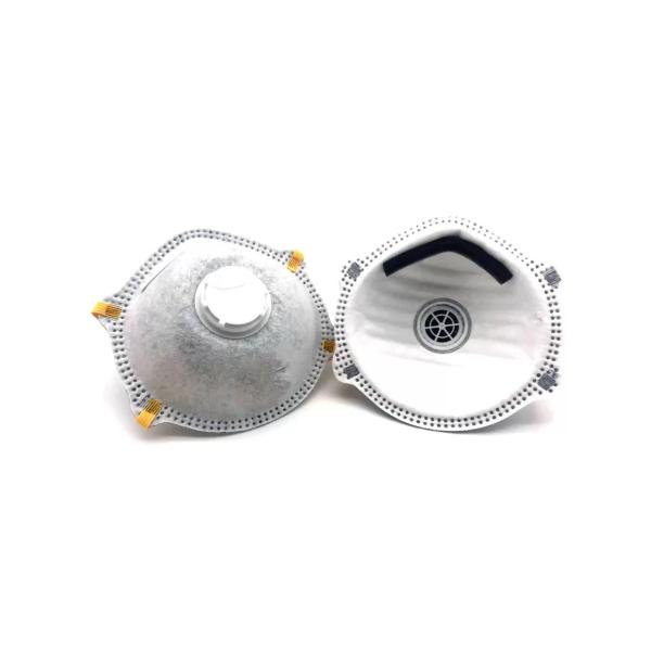 Customized Logo Carbon Filter Dust Mask , Activated Charcoal Dust Mask Gray Color