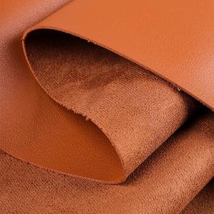  PVC Faux Suede Leather Fabric Anti Fouling For Handbag / Mouse Pad Cover Manufactures