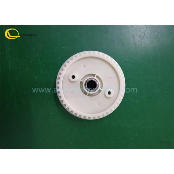 White ATM Components , Presenter Gear Pulley Atm Spare Parts 4450587795 P / N