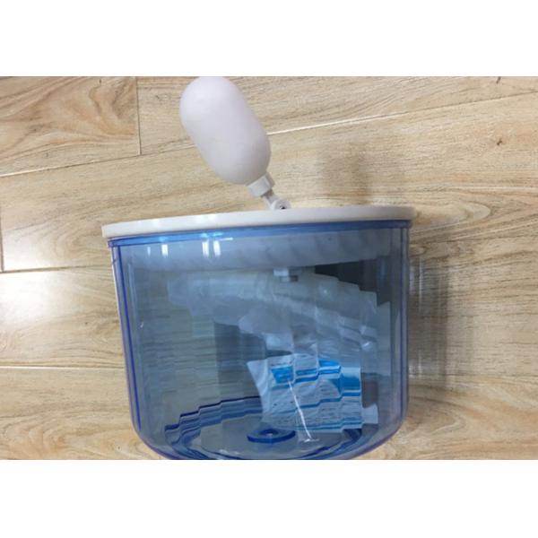 13L White Plastic Mineral Water Pot / Drinking Water Purifier Pot For Water Dispenser