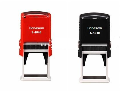 Good Quality Square 40x40mm Self-inking/Automatic Ink Stamp Dealers/ Cheaper Numerical Stamp