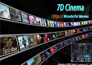  Dynamic Motion Ride 7D Virtual Reality Cinema / 5D Cinema Equipment Manufactures