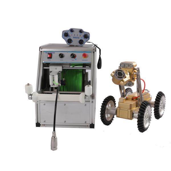 Powerful Crawler Drive Pipe Crawler Robot With Windows Operation System