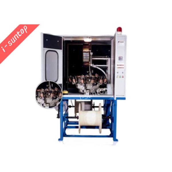 Automatic 150rpm RG59 Coaxial Cable Braiding Machine CE Certification