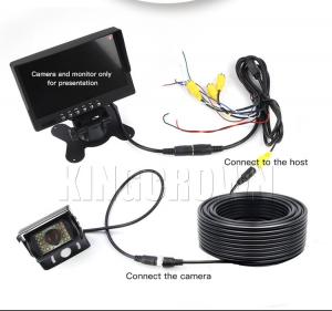  DC12V Reversing Camera Power Cable Shockproof DC24V Car Camera Accessories Manufactures