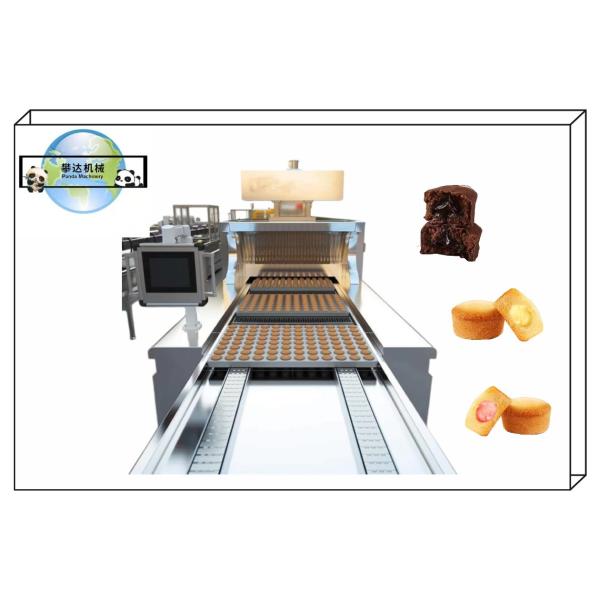 High Output Automatic Cup Cake Production Line Machinery,Cup Cake Processing Line Equipment,Cup Cake Production Machine