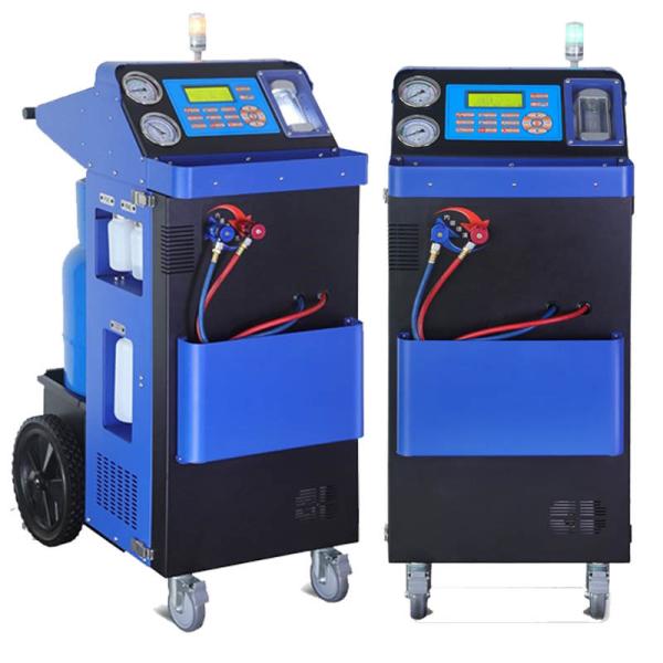 SAE R134a Refrigerant Car AC Flush Machine for Gas Filling Recovery