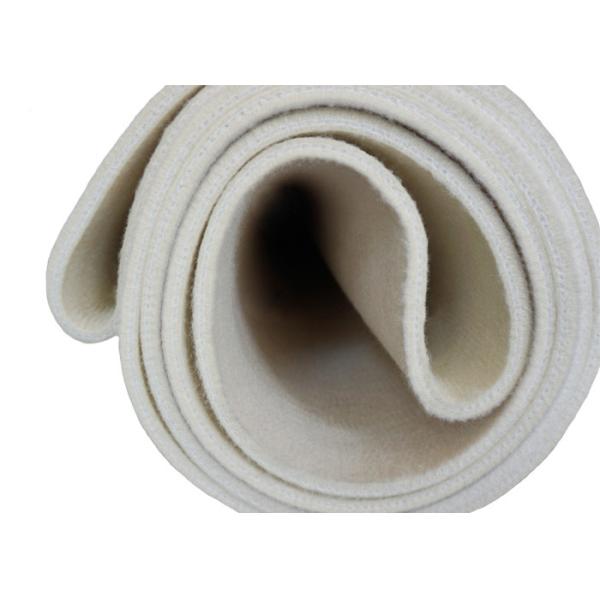 White Color Nomex Seamless Conveyor Felt For Heat Transfer Printing Machine