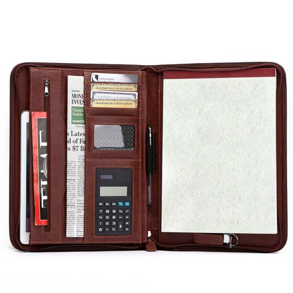 Men's Women's  Portfolio Portfolio Binder For Business Meeting / Course