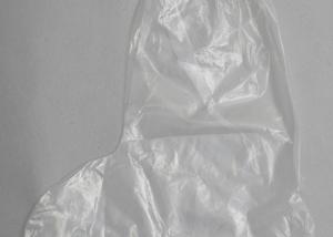  Transparent 0.06mm Polythene Disposable Long Boot Covers Manufactures