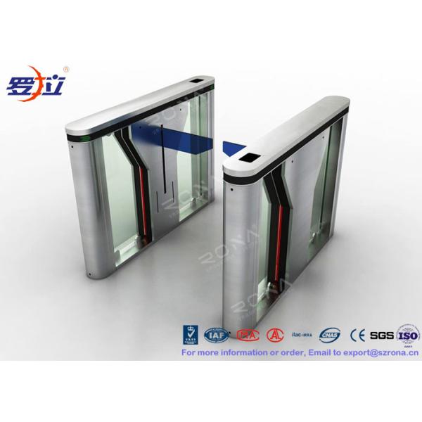 Bi-directional Drop Arm Turnstile RFID Card Single Pole Turnstile With Anti-Collision CE approved