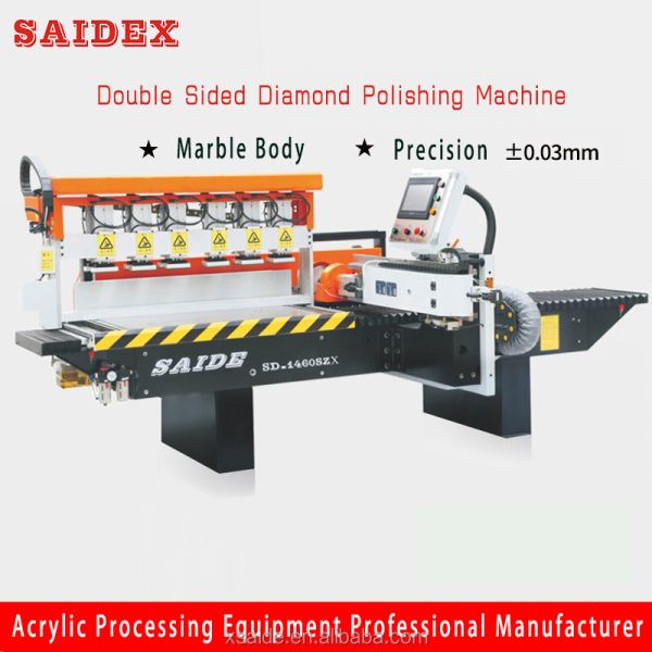 Electric 2m/Min Acrylic  Edge Polishing Machine With 3AH Battery