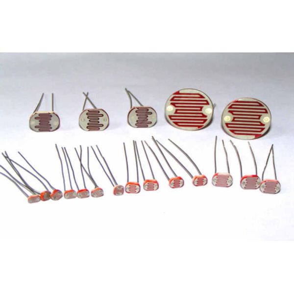 Semi-Conductor 0.5M Ohm CDS Photoconductive Cell 7mm For Electrical Lamp