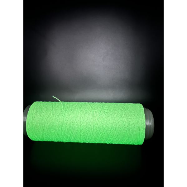 Luminous Scarf Glow Yarn Knitting Green 30 Minutes Charge Time