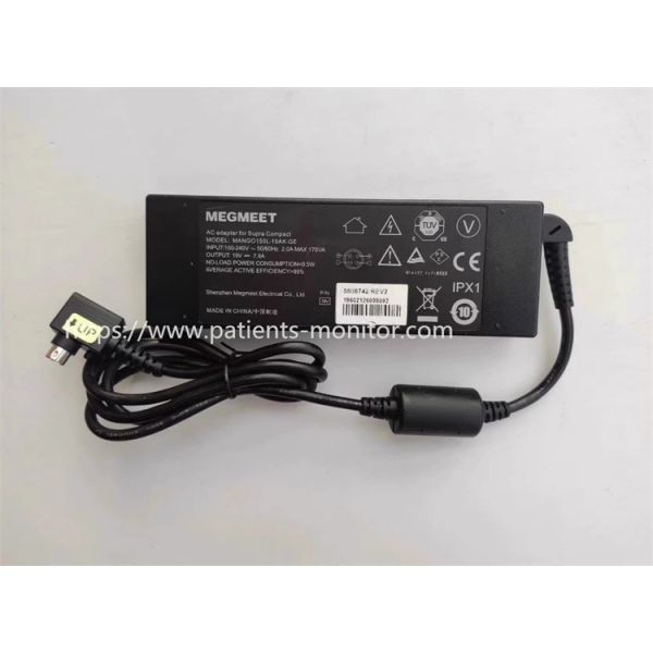 Megmeet MANGO150L-19AK-GE 4-pin AC Adapter 19V 7.9A Power Cord 5808742 For GE Color Doppler Ultrasound Power Adapter