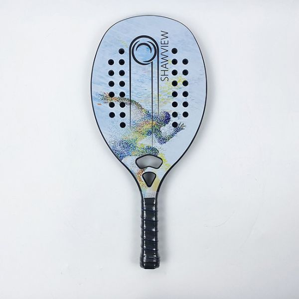 Racchette Tennis Paddle Racket 18K Carbon Fiber Outdoor Paddle Tennis Bat
