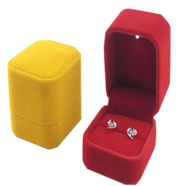 fashion beauty luxury velvet ring box