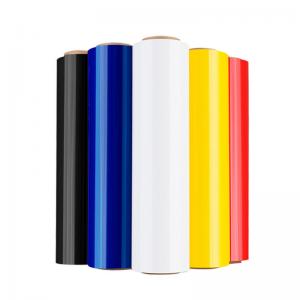  Multicolor Lightweight Shrink Film Roll , Moistureproof PE Stretch Wrap Manufactures