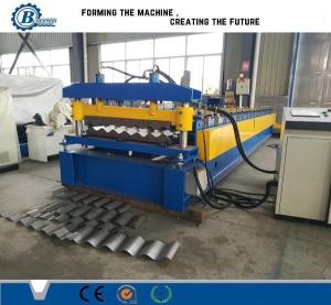  Sheet Metal Roofing High Rib Corrugated Roll Forming Machine For Wall Cladding Manufactures
