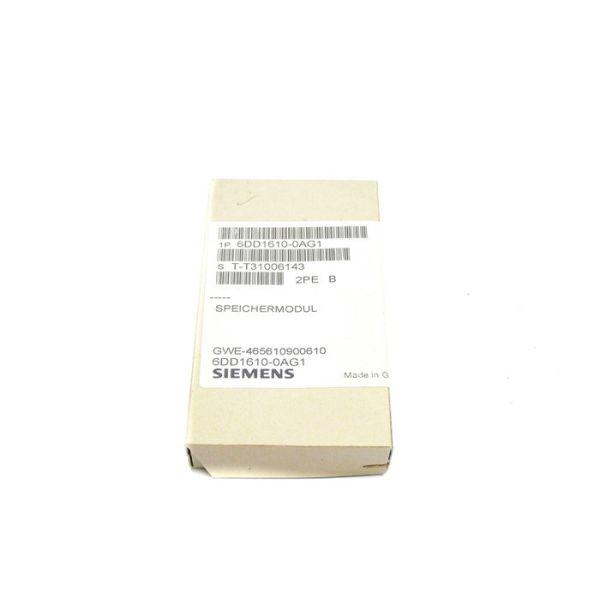 MS41 16 Bit 6DD1610-0AG1 Simadyn D Memory Submodule