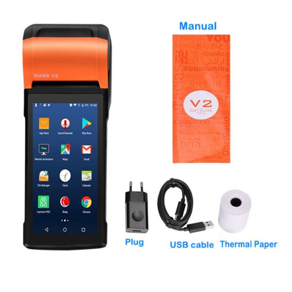 Quality Mini Android Handheld POS Terminal / Cash Collecting Android Pos Machine for sale