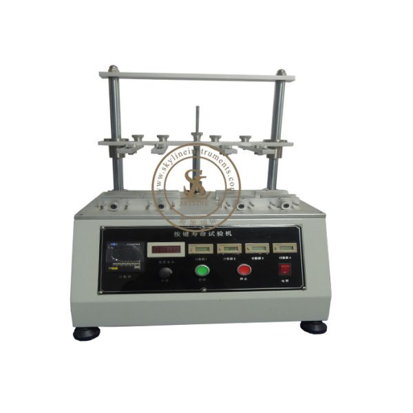 LCD Display Lab Testing Equipment Button Press Test Machine with Knob Adjustable