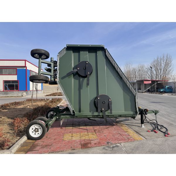 6m Trailed Folding Wing Mower for Grass and Brush Cutting