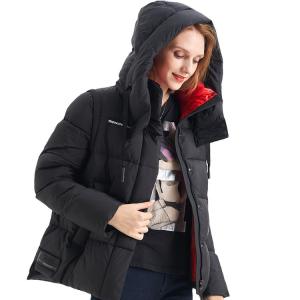 China FODARLLOY 2022 puffer jacket ladies warm hooded cotton-padded clothes slim long down winter jackets women coats on sale