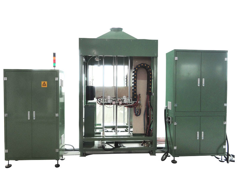 Inline Automatic Brazing Machine / Welding Equipment for Evaporator and Condenser 1-3.5m/min
