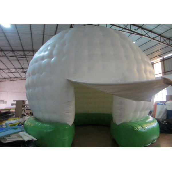 White inflatable dome tent bouncer / new design inflatable tent house for sale