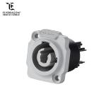 3 Pin Locking Type PBT Plug Cable Powercon Circular Connector for LED Screen